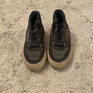 Zara kids gray high tops